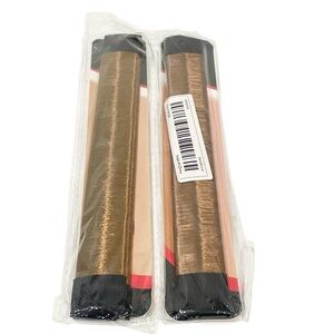 European Bun Faux Hair Accessory Lot of 2‎ NEW
